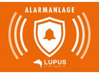 Aufkleber: Alarmanlage